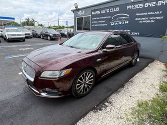 2017 Lincoln continental 83K miles