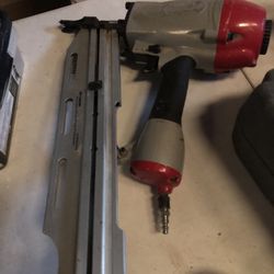 CENTRAL PNEUMATIC 69927 FRAMING NAIL GUN NAILER 10 GAUGE 2 3/8 - 3 1/4" Long
