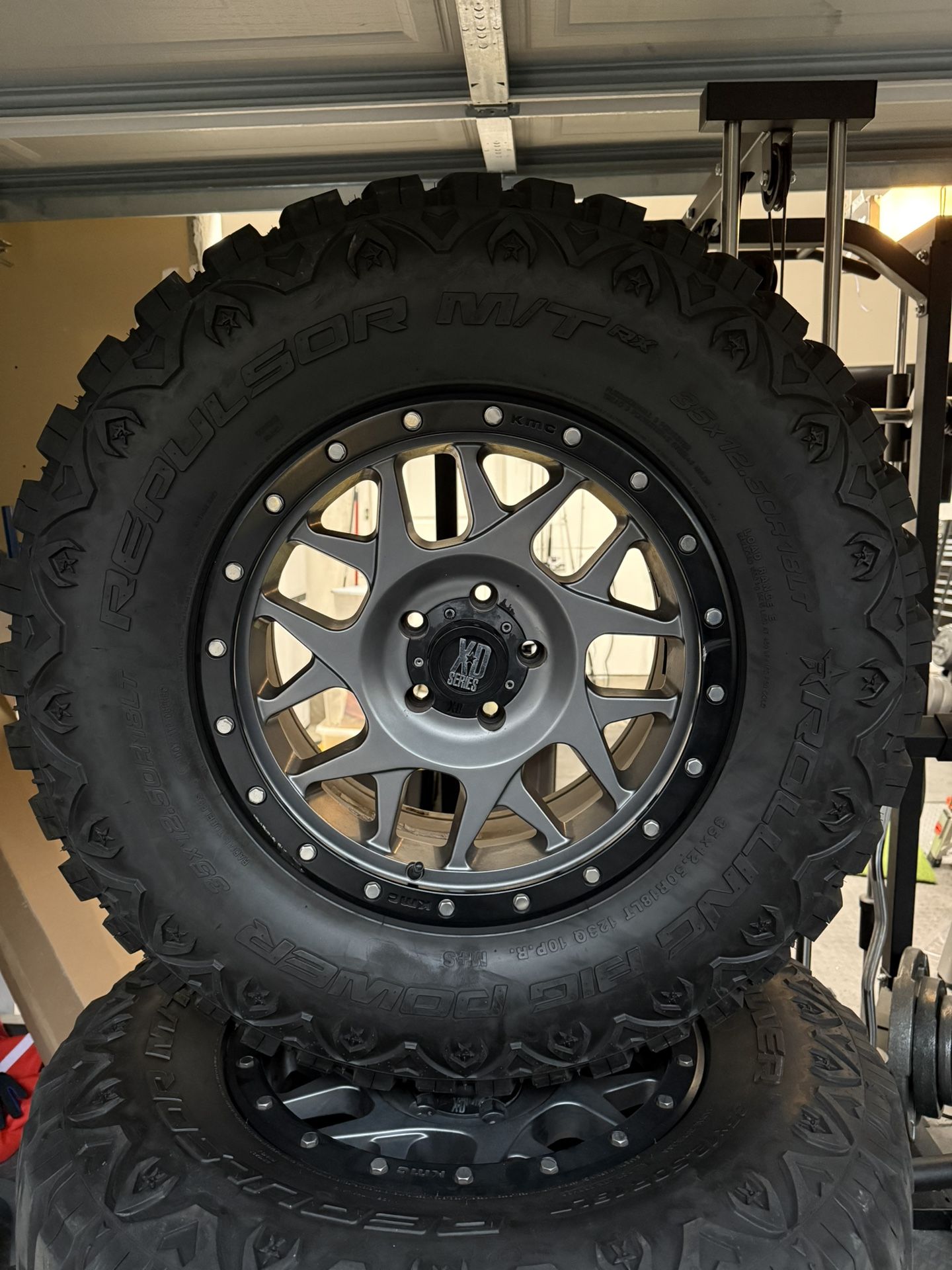 KMC 18 Wheels And RBP 35 Tires Jeep