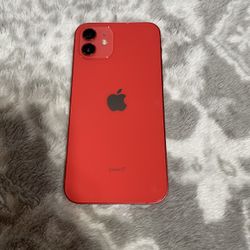 Apple iPhone 12 Red 128GB battery health 86% Unlocked for Sale