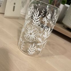 Custom Glass Can Cup