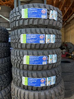 31×10.50R15LT Crosswind M/T Set 4 New Tires