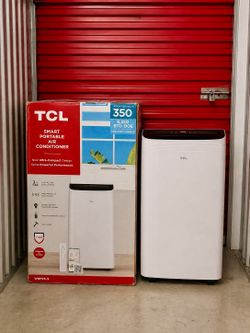 New! TCL 8,000 BTU Smart Portable Air Conditioner & Dehumidifier