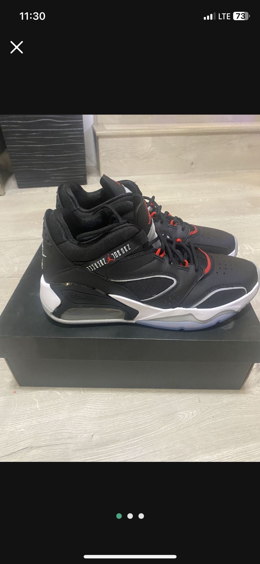 2 Pairs Of Jordans Sz 12