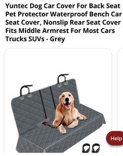 Dog Seat Cover for Cars/Trucks