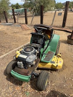 John Deere Riding Lawn Mower.