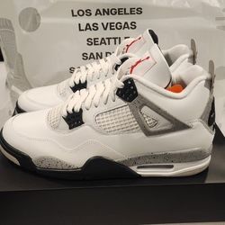 Jordan 4 White Cement Size 11