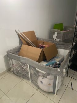 Portable Baby Play Yard Pen