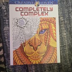 Adult Coloring Book & Gel Pens New