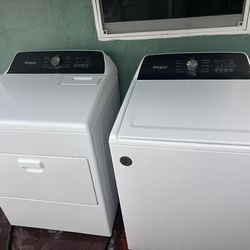 Washer and dryer