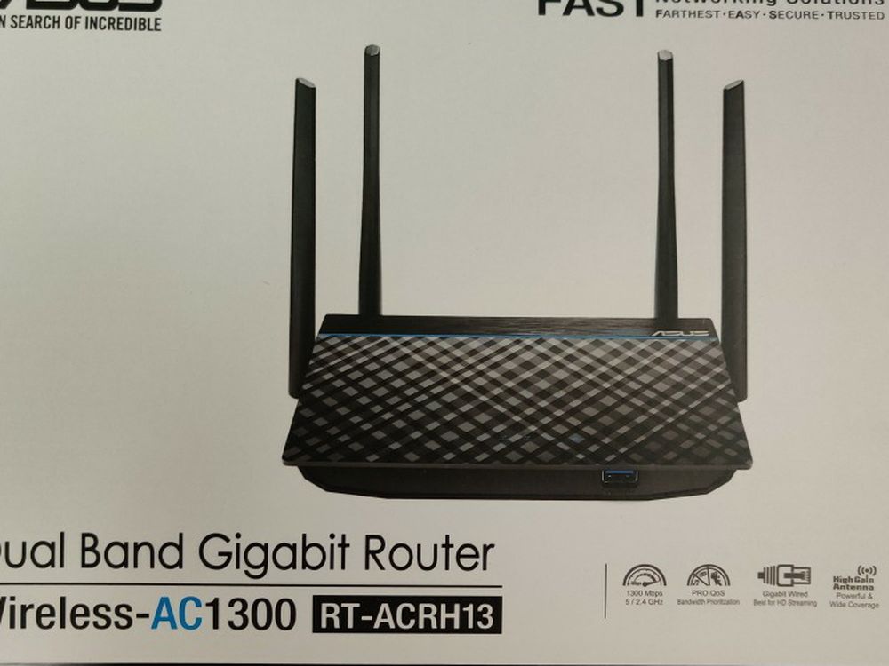 ASUS RT-ACRH13 AC1300 Dual Band Wifi Router