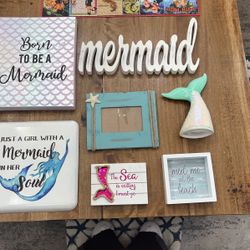 Beach/Mermaid Room Decor