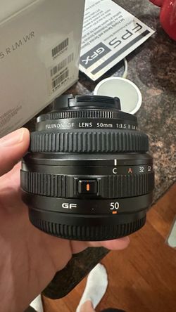 Fujifilm Fujinon GF 50mm f/3.5 R LM WR — Medium Format GFX Lens, Excellent Condition