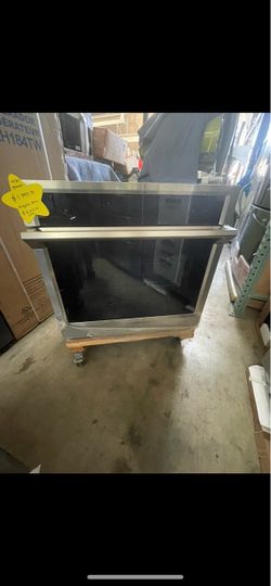 Single wall oven convection steam Samsung 30”
