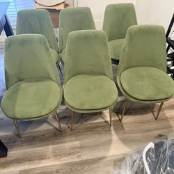 West Elm Dining Chairs (set of 6)