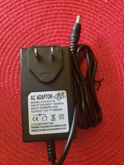 12V AC adapter