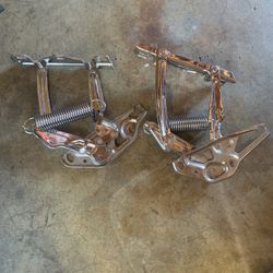 Lowrider G Body Chrome Hood Hinges