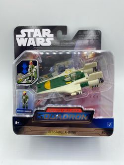 Star Wars Micro Galaxy Squadron Series 5 #0102 Resistance A-Wing & Pilot