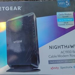 NETGEAR Nighthawk WiFi Cable Modem Router