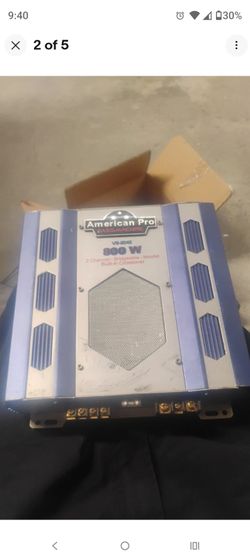 American Pro 2 Channel Amplifier