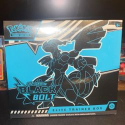 Black Bolt Etb Scarlet & Violet