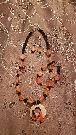Custom coral necklace