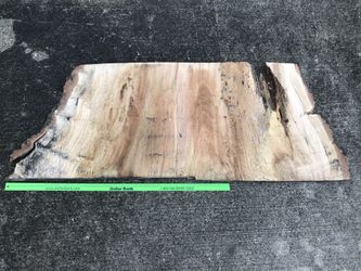 $5!! Huge heavy chunk of solid red oak