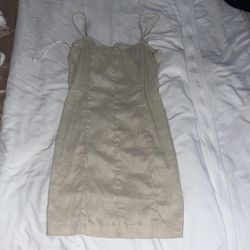 Beige Dress