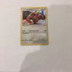 Pokémon Card Lickitung| 16/18