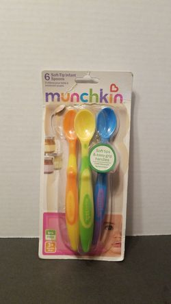 Munchkin, Soft -Tip infant Spoons.