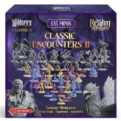135 Monsters & Encounters for DND Paintable Miniatures, Tabletop Roleplay