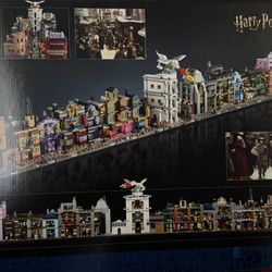 LEGO Harry Potter Diagon Alley Wizarding Shops Collectible Building Set 