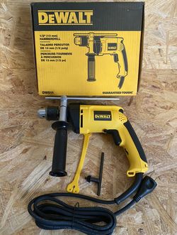 Dewalt 1/2” Hammer Drill 8.5 Amps Model DW511