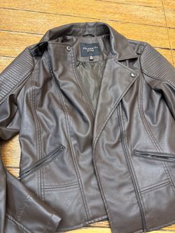 Leather jacket