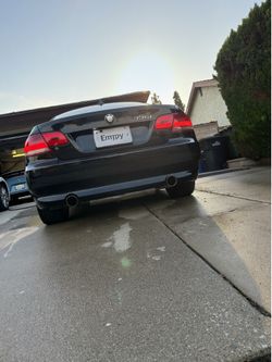 Rear bumper bmw 335i coupe