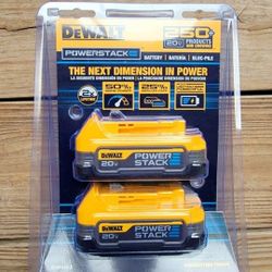 Dewalt 20v Power Stack Batteries 