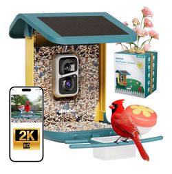 Bird Feeder with Camera, Support 2.4GHz/5GHz