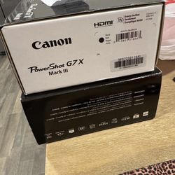 CANON G7X MARK III