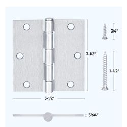 *New* Door Hinges 48;pack