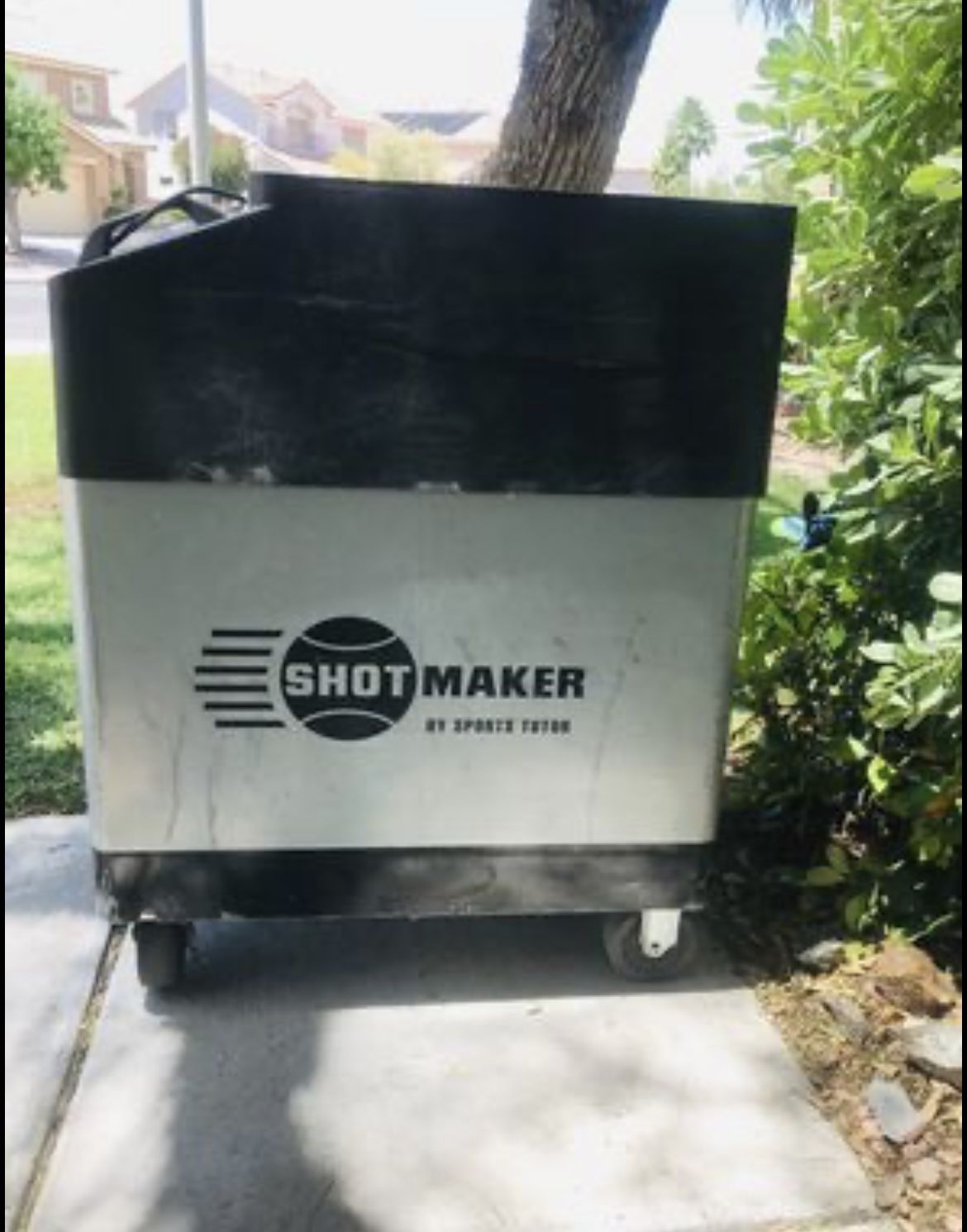 Tennis Ball Machine Tennis ShotMaker by Sports Tutor Amazing Tennis Teacher😉