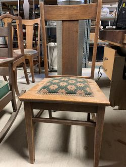 Heywood Bro’s & Wakefield Antique Chair San Francisco Cal