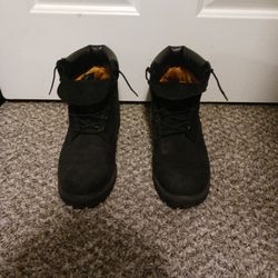 Black Timberland Boots