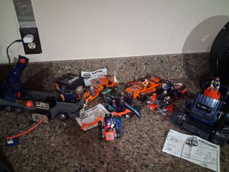 M.A.S.K. Toy Lot with Vehicles and Figurines