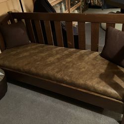 Vintage Naugahyde Couch