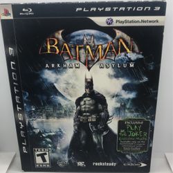 Batman Arkham Asylum Collectors Edition Sony PlayStation 3