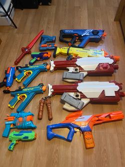 Lot of used nerf guns