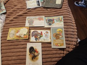 Antique Thanksgiving Post Cards 