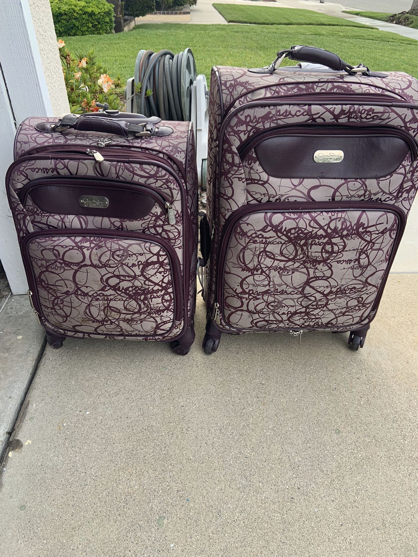Purple Travel Luggage- Free Carry On bag w/purchase