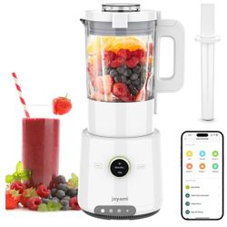 JOYAMI Portable Countertop Food Blender for Kitchen and Smoothie, Mijia App Control, Adjustable 9-Speed, Pulse - Blending, Smoothies, Ice Crush, Juice