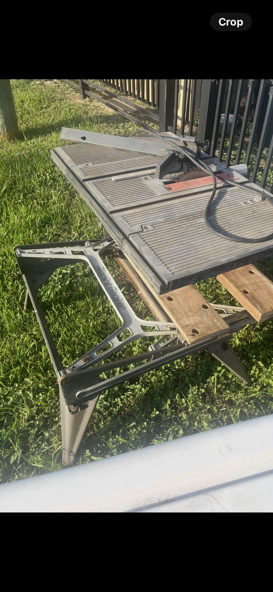 Table And Saw